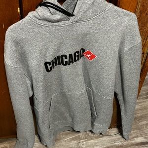 Jordan “chicago” grey hoodie